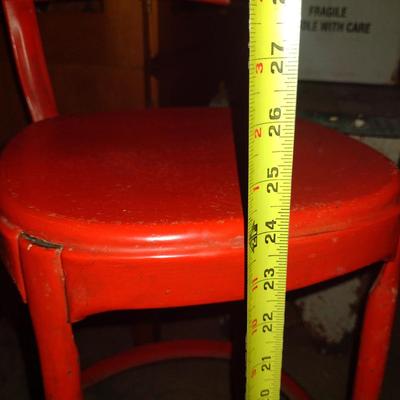 Vintage Metal Stool