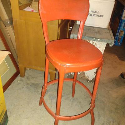 Vintage Metal Stool