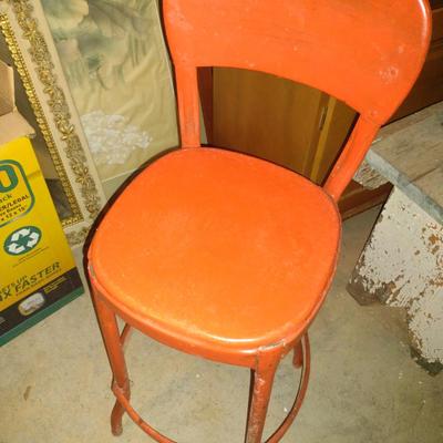Vintage Metal Stool