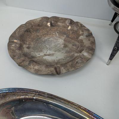 Silver Plated Marked Pieces Sheffield W.M. Rogers E.G. Webster