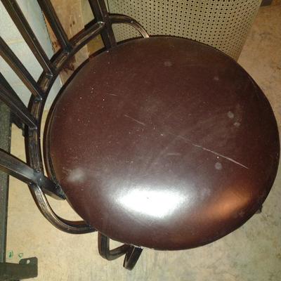 Metal Frame Bar Stool
