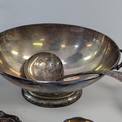 Silver Plated Marked Pieces Sheffield Meriden CT The Goldsmiths & Silversmiths Company EG Webster & Son NY Quadruple Plate Hard...