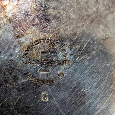 Silver Plated Marked Pieces Sheffield Meriden CT The Goldsmiths & Silversmiths Company EG Webster & Son NY Quadruple Plate Hard...