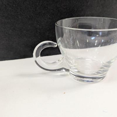 Vintage Punch Bowl With Glass Wine & Tea Pitchers