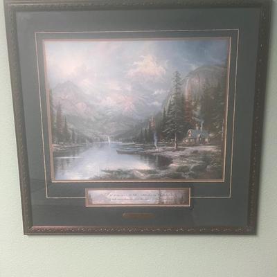 Thomas Kincaid wall art