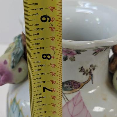 8" Tall Stamped Antique Chinese Porcelain You Xian Ju Jianzhi Vase