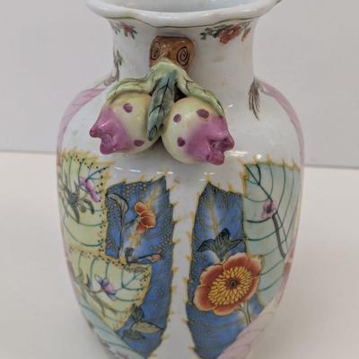 8" Tall Stamped Antique Chinese Porcelain You Xian Ju Jianzhi Vase