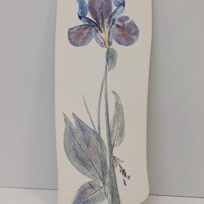 Signed Hand Painted Flower