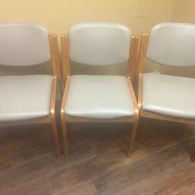 Group of office chairs