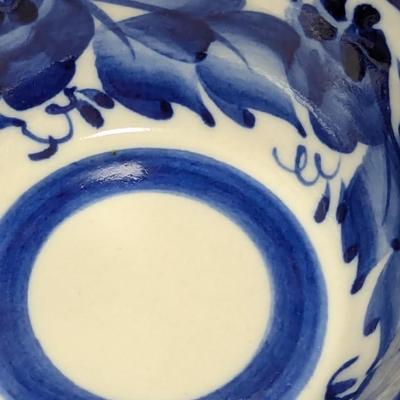 Porcelain Blue & White Spoons & Bowl (DR)