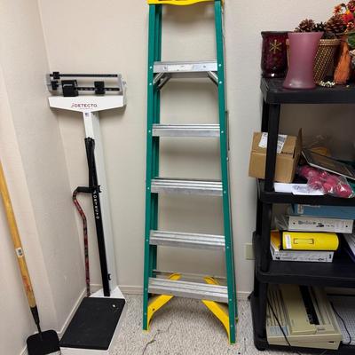 Green ladder only