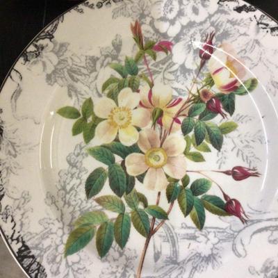 2 Sets of Four American Atelier Dessert Plates