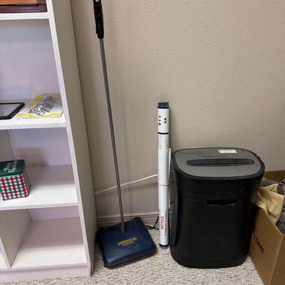 Paper shredder and floor sweeper only