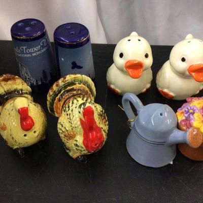 S&P Lot, Egg Cup, Hair Pin Holder