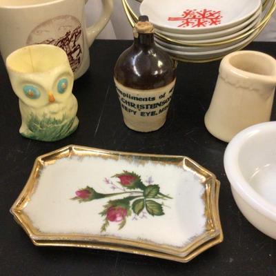 Creams, Trays, Tooth Pick Holder, Coffee Cup, Jug