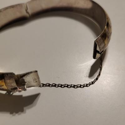STERLING SILVER BRACELET 18 grams