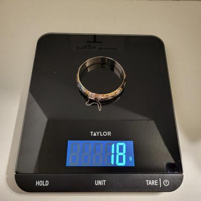 STERLING SILVER BRACELET 18 grams
