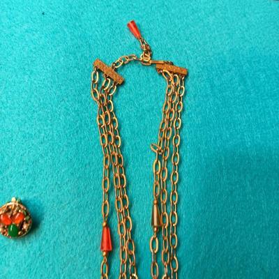 GOLD-TONE COSTUME JEWELRY