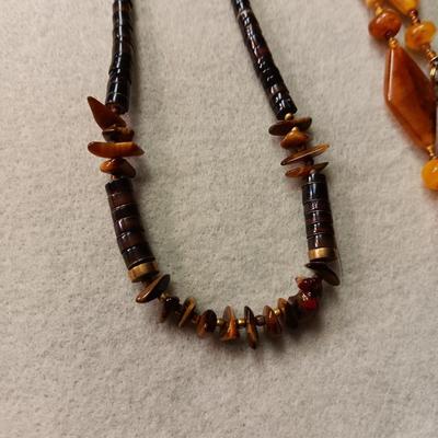 EARTH TONE COSTUME JEWELRY