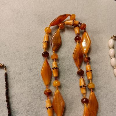 EARTH TONE COSTUME JEWELRY