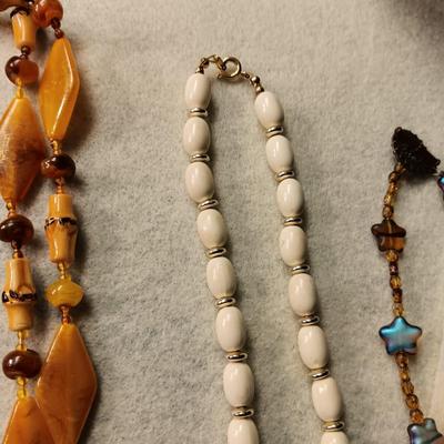 EARTH TONE COSTUME JEWELRY