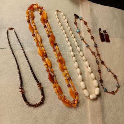 EARTH TONE COSTUME JEWELRY