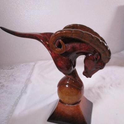 Stephen Herrero Imago Ram sculpture "Courage"