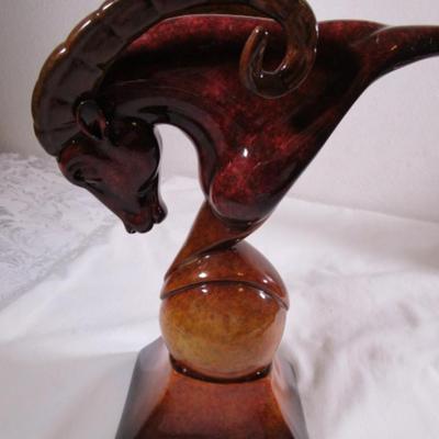 Stephen Herrero Imago Ram sculpture "Courage"