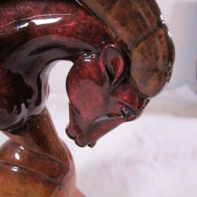 Stephen Herrero Imago Ram sculpture "Courage"