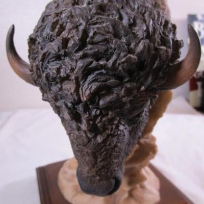 Joe Slockbower "Tatanka" sculpture #252 of 12,000