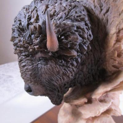 Joe Slockbower "Tatanka" sculpture #252 of 12,000