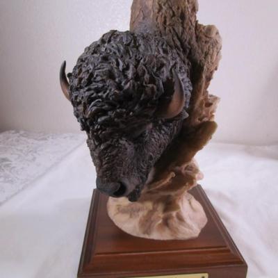 Joe Slockbower "Tatanka" sculpture #252 of 12,000
