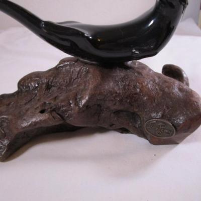 John Perry river otter sculpture