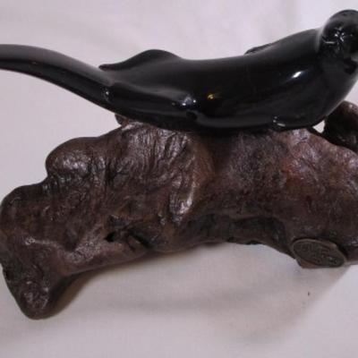 John Perry river otter sculpture