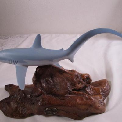 John Perry thrasher shark sculpture