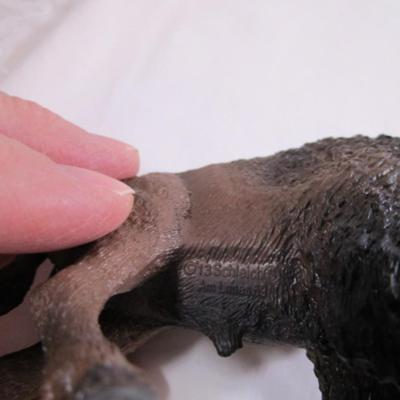 Schleich bison figurine