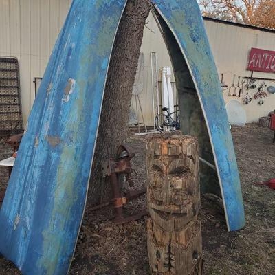 Canoe maybe a planter