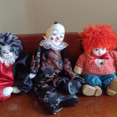 Collection of Clown Figurines