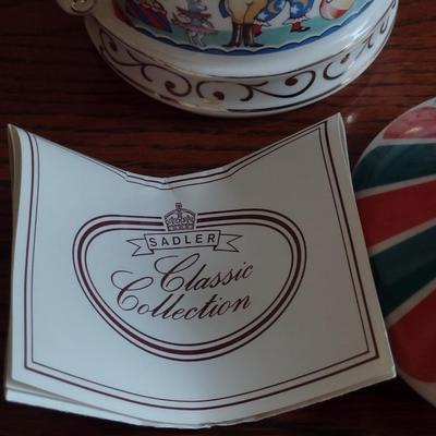 Sadler Edwardian Entertainments 'Circus' Tea Pot