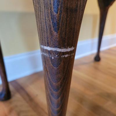 Queen Anne Style Lowboy Single Drawer Table (LR-EL)