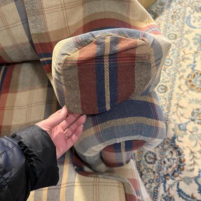 LT Designs Cozy Plaid Arm Chair (GB-BM)