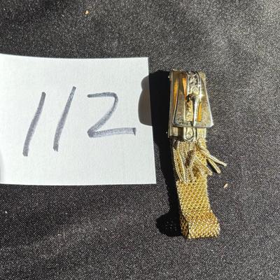 Vintage Whiting Davis Gold Tone Bracelet