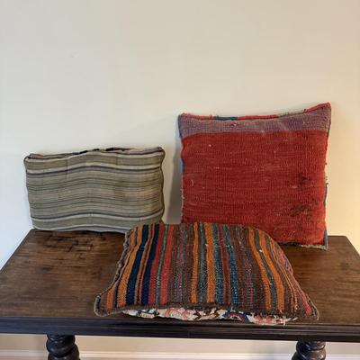 Variety of Moroccan Kilim-Style Pillows (GB-BM)