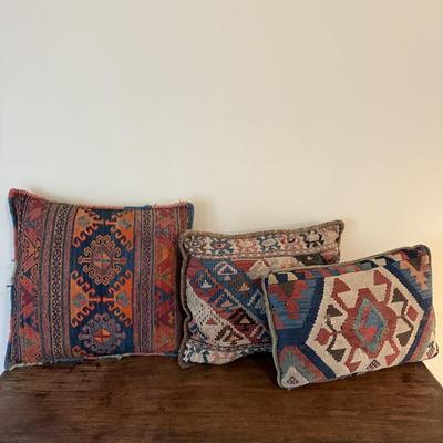 Variety of Moroccan Kilim-Style Pillows (GB-BM)