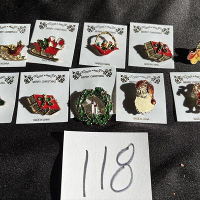 Christmas Pin Lot