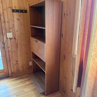 Bookshelf with Drop Front Desk (DR-HS)