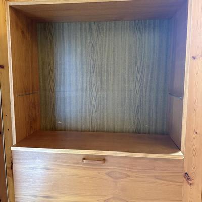 Bookshelf with Drop Front Desk (DR-HS)