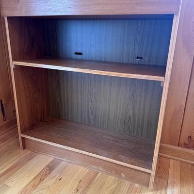 Bookshelf with Drop Front Desk (DR-HS)