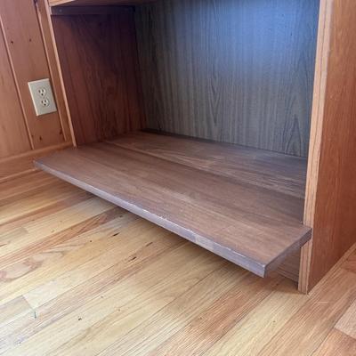 Bookshelf with Drop Front Desk (DR-HS)