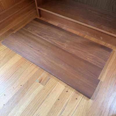 Bookshelf with Drop Front Desk (DR-HS)